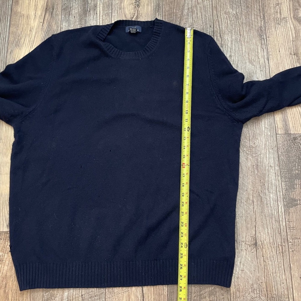 Brooks Brothers‎ 346 Mens Navy Lambswool Cashmere Sweater Crewneck XL - Picture 11 of 11